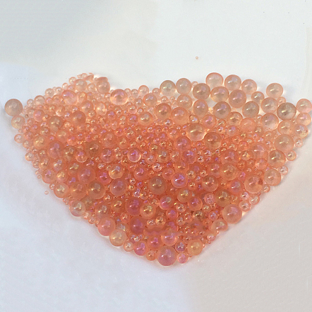 Transparent Glass Seed Beads SEED-WH0001-A07-1
