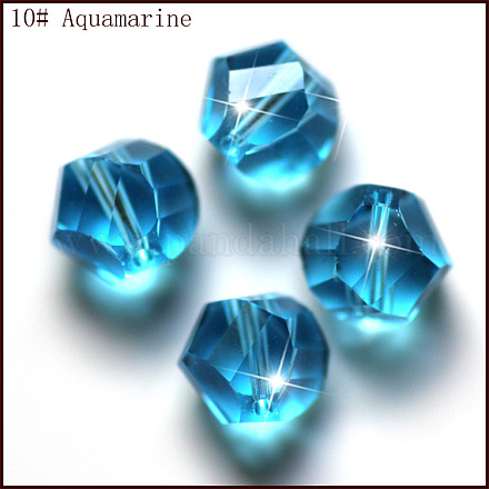 Abalorios de cristal austriaco de imitación SWAR-F085-6mm-10-1