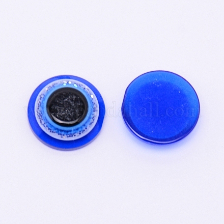 Transparente Flatback-Harz-Cabochons&nbsp;RESI-WH0009-76E-1