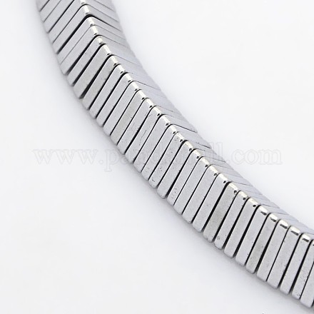 Electroplate Non-magnetic Synthetic Hematite Beads Strands G-J225A-08-1