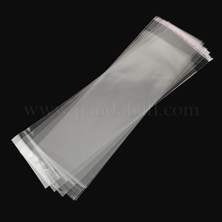 セロハンのOPP袋  長方形  透明  31x9cm  穴：8mm  一方的な厚さ：0.035mm  インナー対策：25x9のCM OPC-S014-13-1