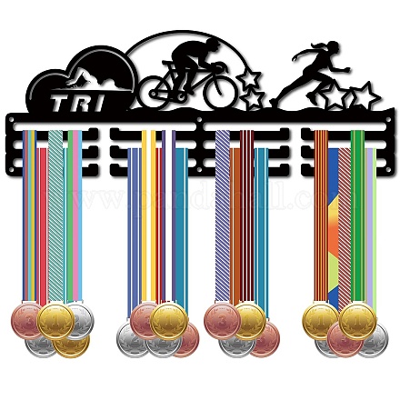 Creatcabin Triathlon-Medaillenhalter ODIS-WH0037-139-1