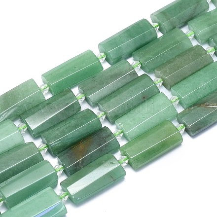 Chapelets de perles en aventurine vert naturel G-E530-16H-1