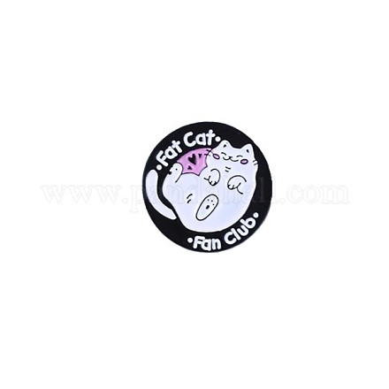 Pin de esmalte de gato ANIM-PW0002-01B-1