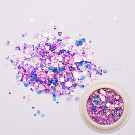 Shiny Nail Art Glitter Flakes MRMJ-T063-364E-1
