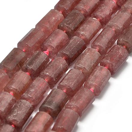Natural Strawberry Quartz Beads Strands G-E401-A01-1