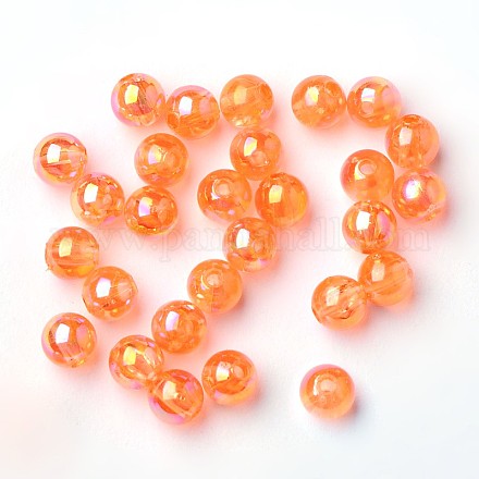 Perles acryliques transparentes écologiques PL734-16-1