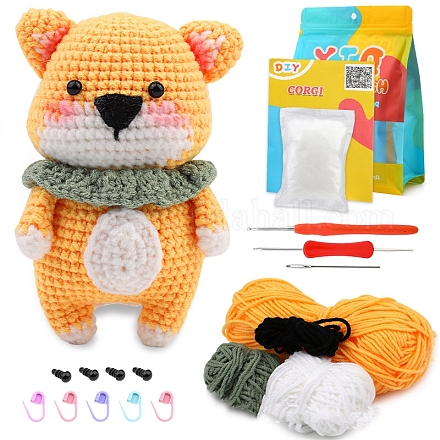 DIY Animals Crochet Kits for Beginners WG15921-04-1