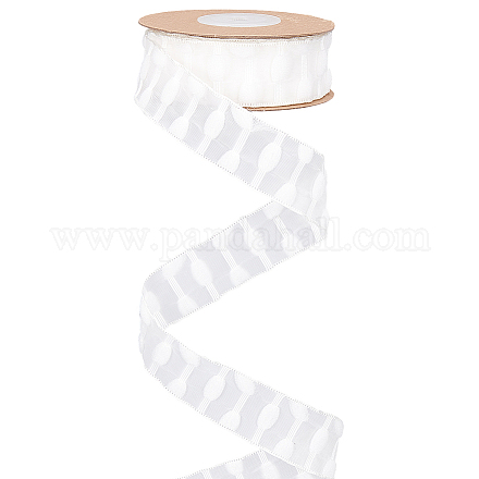 10 Yard Polyester-Spitzenbesatzband&nbsp;OCOR-WH20005-42D-1