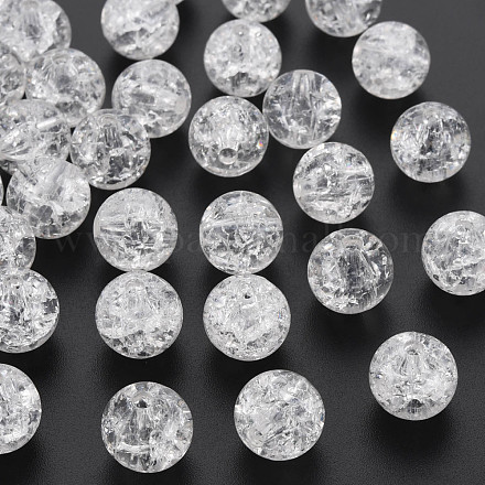 Perles en acrylique transparentes craquelées MACR-S373-66A-N12-1
