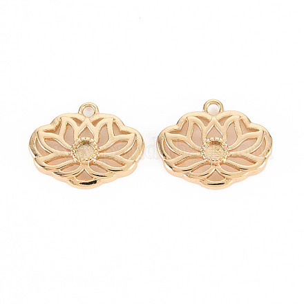 Hollow Brass Charms Cabochons Settings KK-T062-170G-NF-1