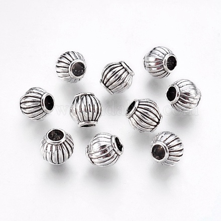 Alloy European Style Beads MPDL-L017-008AS-1