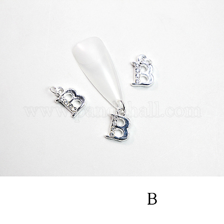 Cabochons Diamante de imitación de la aleación MRMJ-T056-93P-B-1