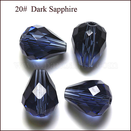 Perles d'imitation cristal autrichien SWAR-F062-10x8mm-20-1