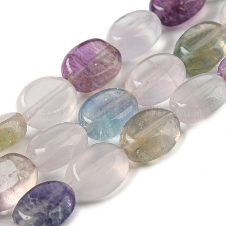Chapelets de perles en fluorite naturel G-M420-D05-01-1