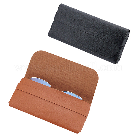 Shop NBEADS 6 Pcs Portable Leather Glasses Case for Jewelry Making -  PandaHall Selected