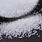 MIYUKI Delica Beads, Cylinder, Japanese Seed Beads, 11/0, (DB0741) Matte Crystal, 1.3x1.6mm, Hole: 0.8mm, about 20000pcs/bag, 100g/bag