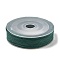 Braided Nylon Threads, Dyed, Knotting Cord, for Chinese Knotting, Crafts and Jewelry Making, Green, 1mm, about 21.87 yards(20m)/roll