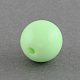 Abalorios de la bola de acrílico bubblegum grueso sólidos X-SACR-R835-20mm-02-2