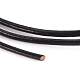 Benecreat 1.5mm 50 yardas cordón de cuero redondo negro cordón de cuero genuino cuerda de cuero para pulsera collar rebordear joyería que hace manualidades WL-BC0001-1.5mm-01-3