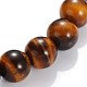 Tête de Bouddha pierres précieuses perles bracelets extensibles BJEW-JB01864-05-3