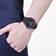 PUレザー腕時計  合金の腕時計ヘッド付き  ココナッツブラウン  253x20mm WACH-P003-08-7