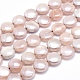 Electroplate Natural Sunstone Beads Strands G-K256-22A-1