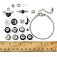 DIY-Armband-Bastelsets aus Legierung und Messing im europäischen Stil&nbsp;DIY-FS0007-23-5