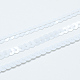 プラスチックスパンコールビーズ  スパンコールビーズ  装飾アクセサリー  フラットラウンド  ホワイト  4mm  約100ヤード/ロール PVC-Q085-4mm-L010-3