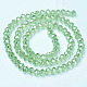 Electroplate Glass Beads Strands EGLA-A034-T10mm-B17-2