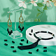 1 brin de perles de verre opaques&nbsp;FIND-PH0027-55-4