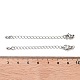 Prolunga catena in ottone&nbsp;KK-B102-45P-3