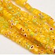 Rectangle Millefiori Glass Beads Strands LK-P024-03-1