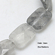 Natural Cloudy Quartz Beads Strands G-G234-18x25mm-08-1