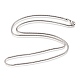 304 Stainless Steel Necklaces NJEW-G313-09P-1