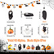 Sunnyclue 20pcs 10 Stile Halloween-Anhänger aus undurchsichtigem Harz RESI-SC0002-49-2