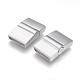 304 Stainless Steel Magnetic Clasps with Glue-in Ends STAS-G143-51P-1