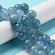 Natural Blue Calcite Beads Strands G-F756-A02-03-2