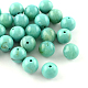 Round Imitation Gemstone Acrylic Beads X-OACR-R029-20mm-06-1