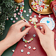 Pandahall Elite Weihnachten handgefertigtes Polymer-Ton-Perlen-Set für die DIY-Schmuckherstellung DIY-PH0004-04-5