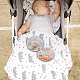 Accessoires photo de bébé en bois imprimés sur une seule face DJEW-WH0600-005-6