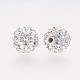 Polymer Ton Strass Perlen&nbsp;X-RB-K050-8mm-C31-2