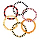 Handgemachte Heishi-Perlen-Stretch-Armbänder aus Fimo BJEW-JB05902-10-5