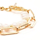 Bracciali con perline di perle di conchiglia per le donne della ragazza X1-BJEW-TA00014-5