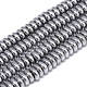 Electroplate Non-magnetic Synthetic Hematite Beads Strands G-T061-42J-1