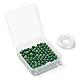 100pcs 8mm perles rondes de jade africain naturel DIY-LS0002-46-7