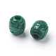 Natural Myanmar Jade/Burmese Jade European Beads G-E418-22-3