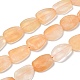 Chapelets de perles de citrine naturelle G-I291-C02-1