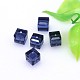 Faceted Cube Imitation Austrian Crystal Beads Strands G-M184-8x8mm-20A-B-2