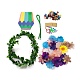 Креативные наборы для творчества с цветочным узором «сделай сам» из смолы DIY-G087-02-3